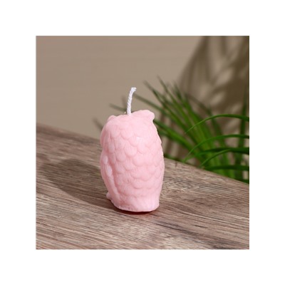 УЦЕНКА Свеча «Сова», 5×5×6 см, соевый воск, МИКС