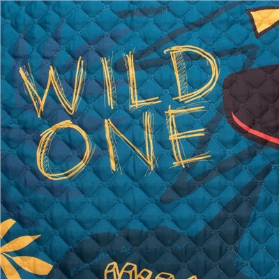 Покрывало 1.5-спальное «Этель» T-rex, 145×210 см, микрофибра