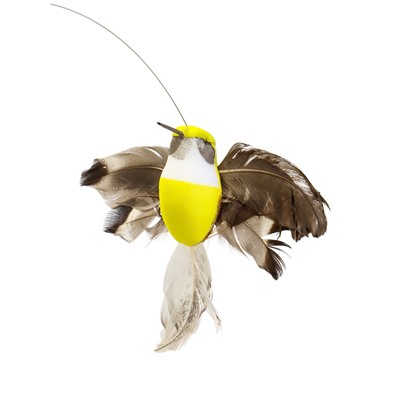 Штекер летающий «Птичка», на солнечной батарее, МИКС