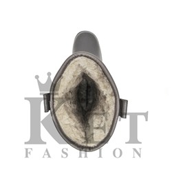 Монголки высокие коричневые, литая подошва