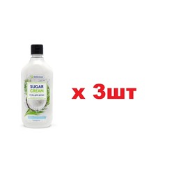 Magrav 136/11 Гель для душа Sugar cream Нежный кокос 530мл 3шт