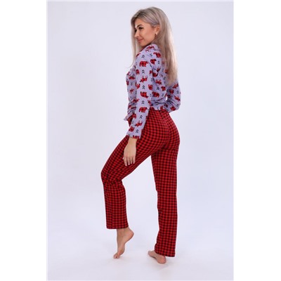 Пижама 59028 (Красный)