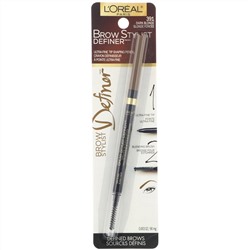 L'Oreal, Карандаш для бровей Brow Stylist Definer, сверхтонкий наконечник, оттенок 391 «Темный блонд», 90 мг