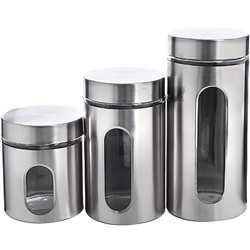 31023 Набор банок 3 предм.стек+мет.MB (х8)