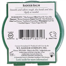 Badger Company, барсучий бальзам для рук, 56 г (2 унции)