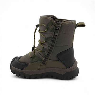 Сапоги мембранные на меху 1341-3М зеленые