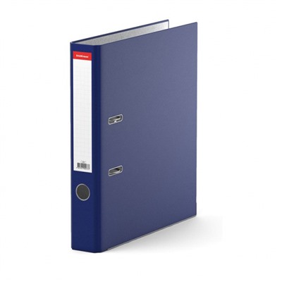 Папка-регистратор 50 мм "Стандарт" 273 синий ПВХ с уголками ErichKrause