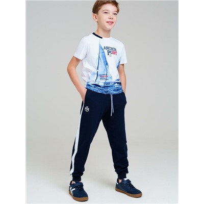 Комплект трикотажный для мальчиков: фуфайка (футболка), брюки