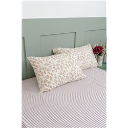 Наволочка нежные цветы поплин 50*70 2шт