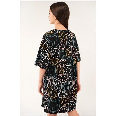 Туника оверсайз для девочки Happyfox