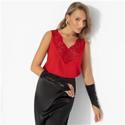 Топ в бельевом стиле, Момент откровения (цвет страсти, нью)