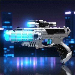 Набор оружия "Космический Солдат" (свет, звук) на батарейках, в коробке