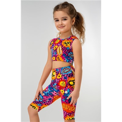 Летний костюм из бамбука для девочки Happyfox