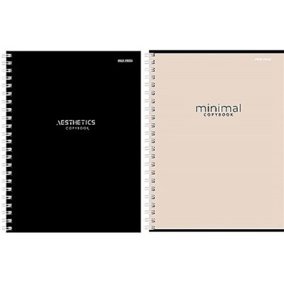 Тетрадь  48л клетка на спирали "МИНИМАЛИСТИЧНЫЙ ДИЗАЙН" 48-5580 Проф-Пресс