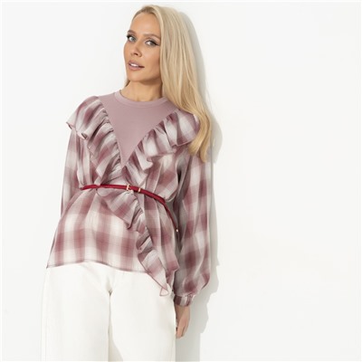 Блуза комбинированная, Не перестаю удивляться