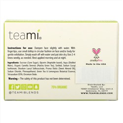 Teami, Green Tea Facial Scrub, 4 oz (100 ml)