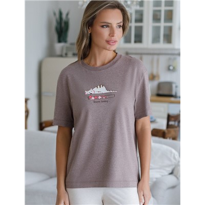 VILATTE Футболка D49.136