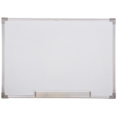 Доска магнитная односторонняя, с полочкой под маркер, оборот гофрокартон