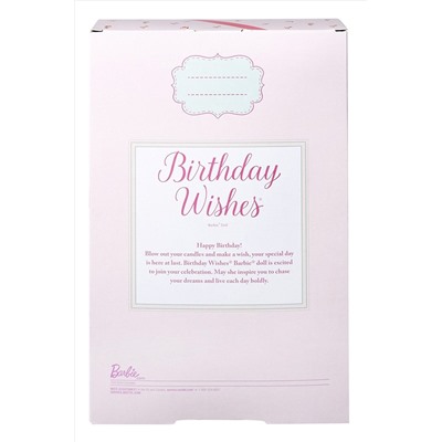 Barbie Кукла Пожелания ко дню рождения MATTEL, 267695