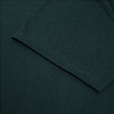 Футболка мужская Collorista, плотность 145 г/м², зелёная, размер 42-44