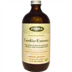Flora, Cardio-Essence, Gluten-Free, 17 fl oz (500 ml)