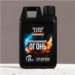 Подарочный набор косметики «Мужская энергия», гель для душа во флаконе канистры 300 мл и мочалка для тела, аромат древесный с пряными нотами