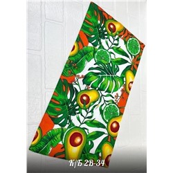 Льняные и вафельные кухонные полотенца.