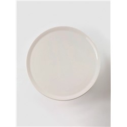 Подставка для торта Доляна «Кролл», 25×10 см, керамика, цвет белый