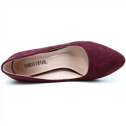 18-55 бордо Туфли женские (36-40)/6