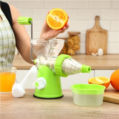Соковыжималка механическая Fresh, цвет зелёный
