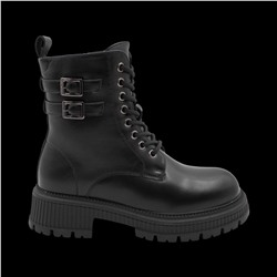 Ботинки на меху А8 черные