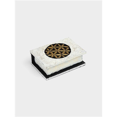 Шкатулка "Цветы" 15х10х5 см, МДФ