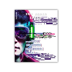 Набор пластиковых обложек Cyber Game, для тетрадей и дневников, 212х347мм, 80 мкм, ассорти (пакет 12 шт.)