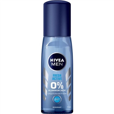 Дезодорант Спрей NIVEA MEN Fresh Active 75 мл (81620)
