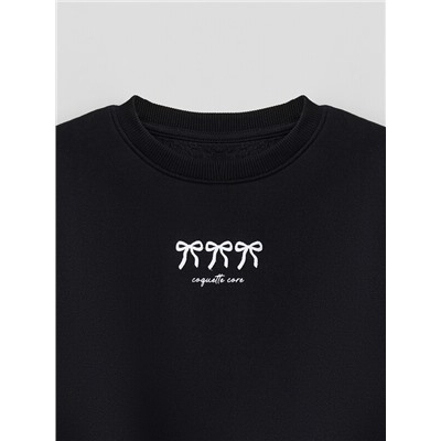 КОМПЛЕКТ ДЛЯ ДЕВОЧЕК (СВИТШОТ, БРЮКИ) 397754