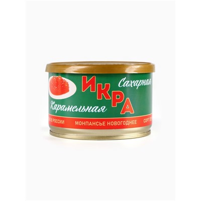 Леденцы монпансье в банке «Сахарная икра», 140 г