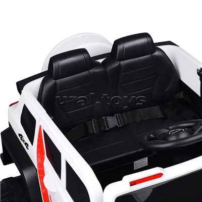 Электромобиль "Бархан" 12V7A с полным приводом, белый