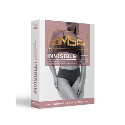 Omsa Трусы 3. OmD 2241B Invisible Slip Alto (термоклеевая обработка края), PA