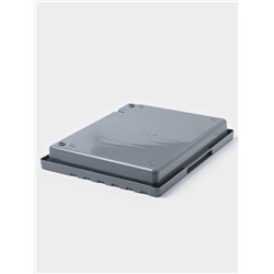 Лоток для столовых приборов раздвижной Martika «Смарт», 5 секций, 36×30×5 см, пластик, тёмно-серый