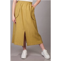 Юбка женская  168/03/Горчичный