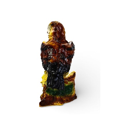 Садовая фигура из гипса «Филин на ветке», 20×13×30 см