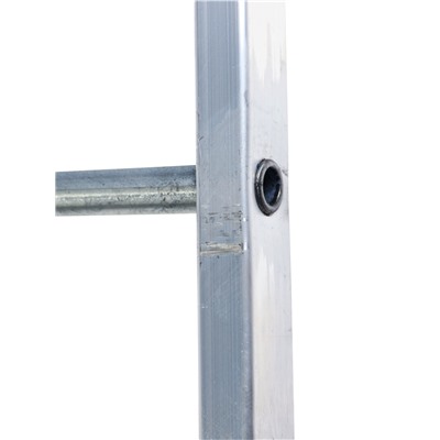 УЦЕНКА Стремянка ТУНДРА, алюминиевая, с органайзером, 7 ступеней, 1460 мм