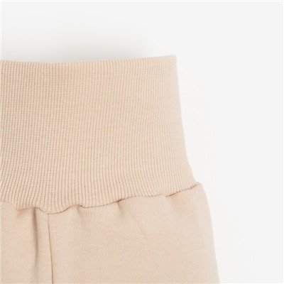 Штаны детские MINAKU, рост 74-80 см, бежевые