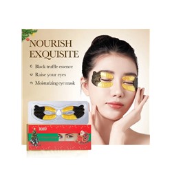 ZOZU Гидрогелевая маска для глаз c экстрактом черного трюфеля от кругов и мешков под глазами, 5 шт