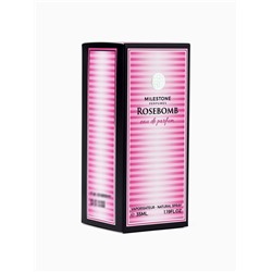 Парфюмерная вода женская Milestone ROSEBOMB, 35 мл (по мотивам Victoria'S Secret Bombshell)