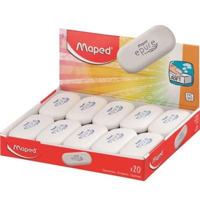 Ластик мягкий 61,2x27,5x11 мм 103701 Maped