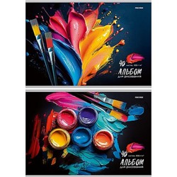 Альбом для рисования 40л "ЯРКОЕ ТВОРЧЕСТВО - 2" 40-7785 Проф-Пресс