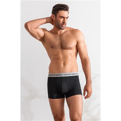 Трусы, набор - 3 штуки муж BeGood UMJ1203D Underwear темно-синий/черный/синий меланж принт