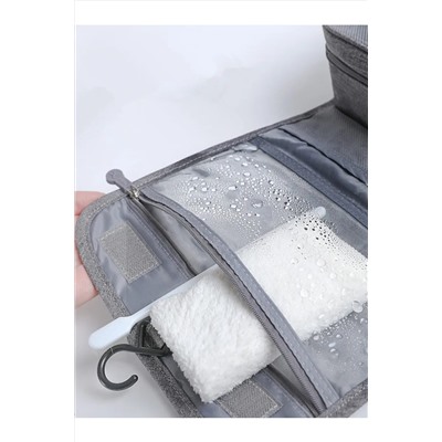 Sunflower Косметичка дорожная 01 B Travel Wash Bag, серый KRISTALLER, 1229611