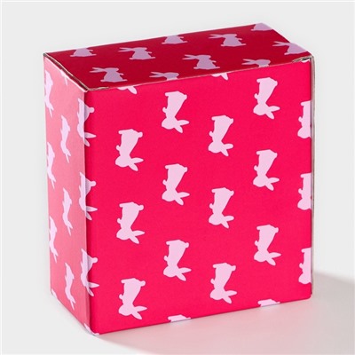 Набор для специй Доляна «Зайка», солонка 50 мл, перечница 50 мл, доломит, белый